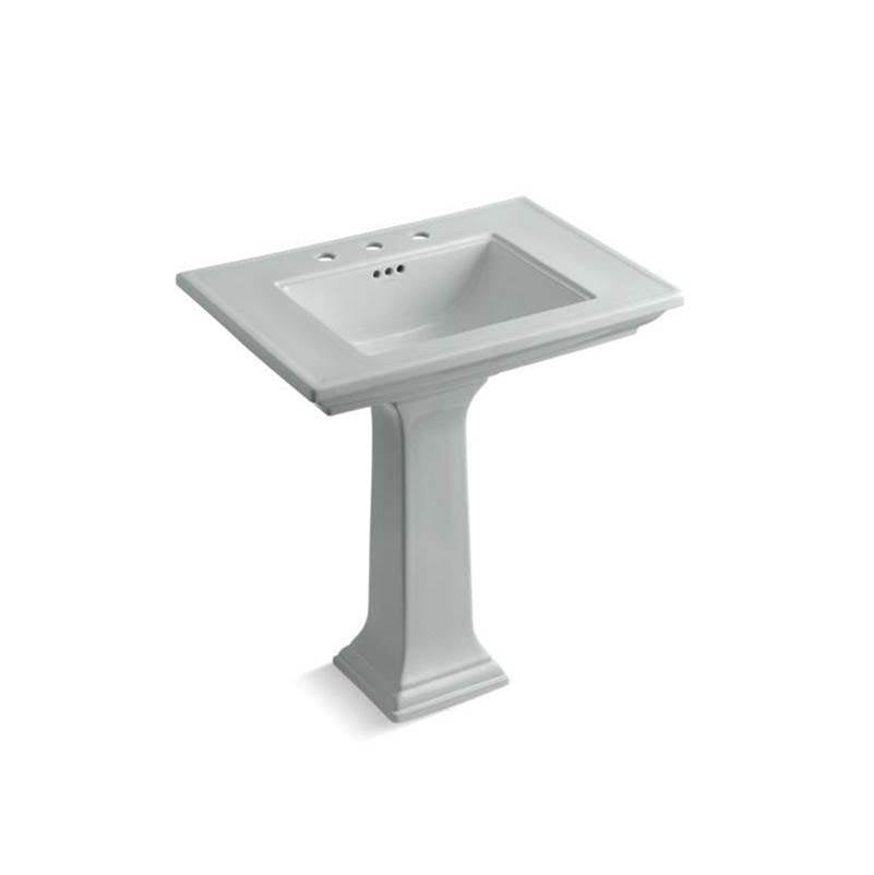 Kohler - Memoirs Stately 30-3/4'' rectangular pedestal bathroom sink - Ice Grey