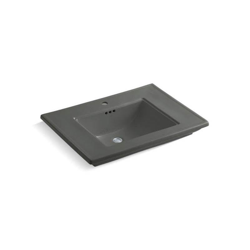 Kohler - Memoirs Stately 30'' pedestal/console table bathroom sink - Thunder Grey