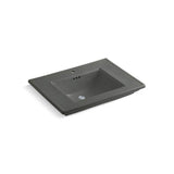 Kohler - Memoirs Stately 30'' pedestal/console table bathroom sink - Thunder Grey