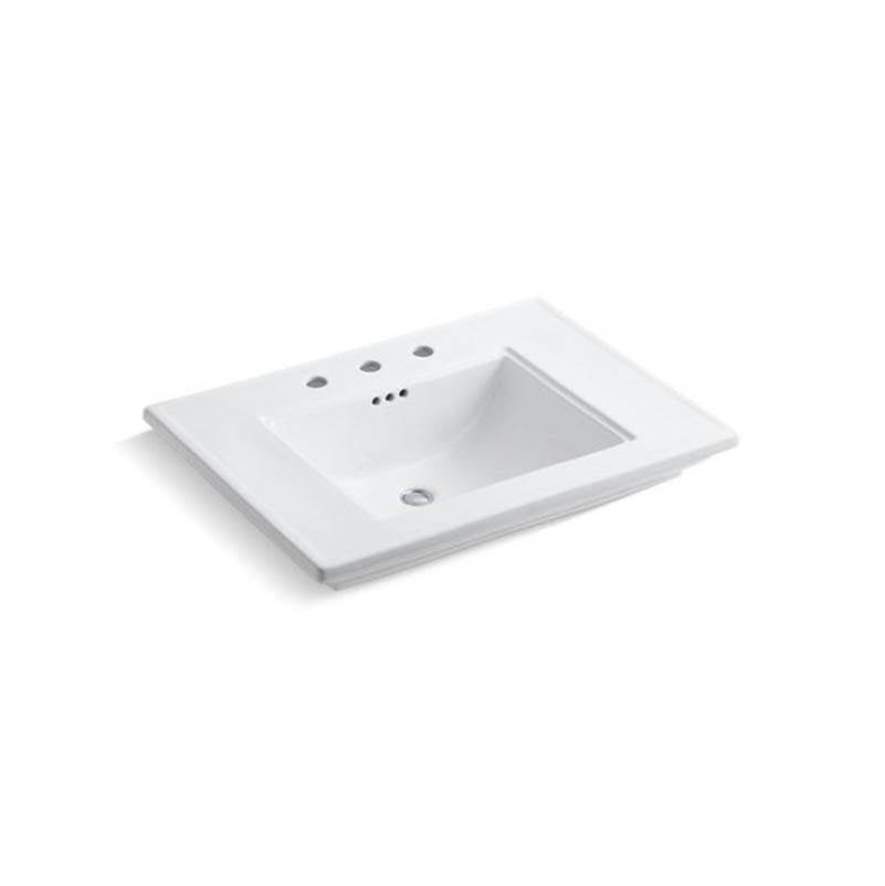 Kohler - Memoirs Stately 30'' pedestal/console table bathroom sink - White