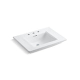 Kohler - Memoirs Stately 30'' pedestal/console table bathroom sink - White