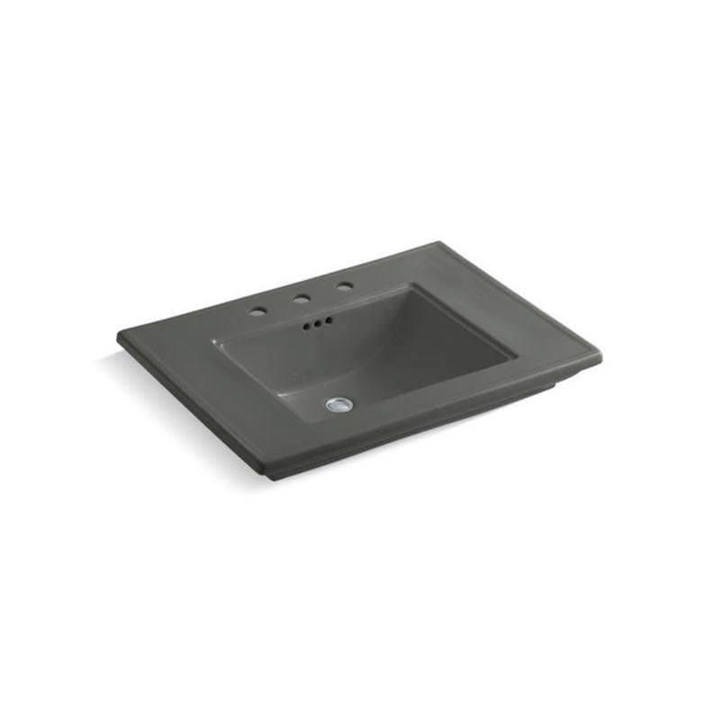 Kohler - Memoirs Stately 30'' pedestal/console table bathroom sink - Thunder Grey