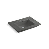 Kohler - Memoirs Stately 30'' pedestal/console table bathroom sink - Thunder Grey
