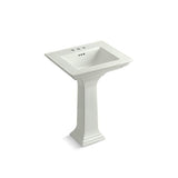 Kohler - Memoirs Stately 25'' rectangular pedestal bathroom sink - Dune