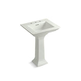Kohler - Memoirs Stately 25'' rectangular pedestal bathroom sink - Dune