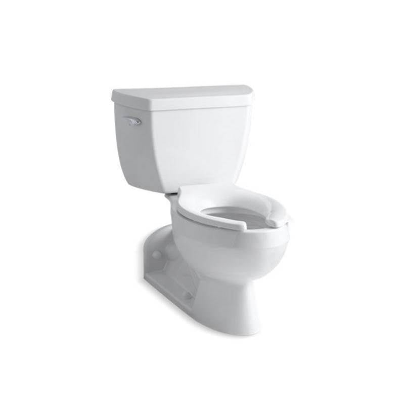 Kohler - BarringtonE Two-piece elongated toilet, 1.0 gpf - White