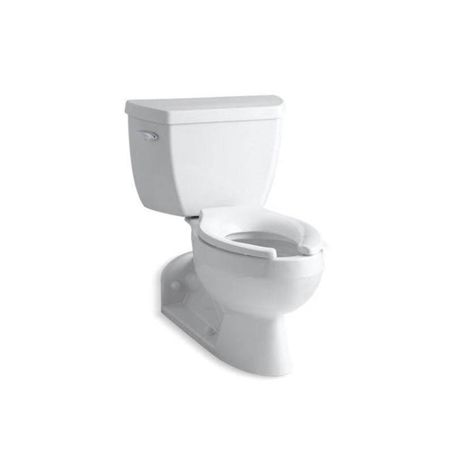Kohler - BarringtonE Two-piece elongated toilet, 1.0 gpf - White