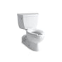 Kohler - BarringtonE Two-piece elongated toilet, 1.0 gpf - White
