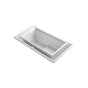Kohler - sok 63'' x 31-1/2'' drop-in Effervescence bath with chromatherapy and left-hand drain - White