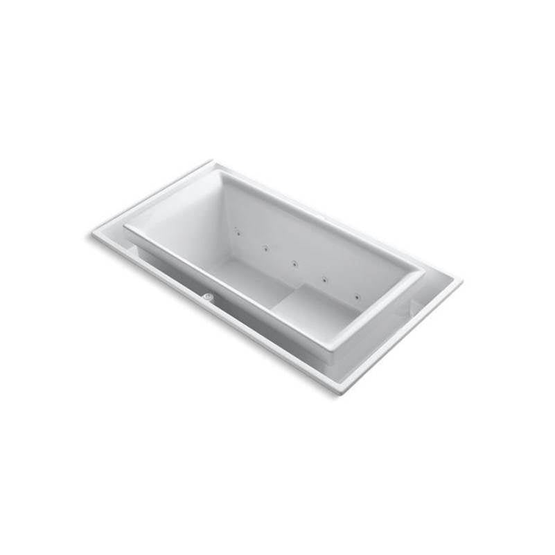 Kohler - sok 63'' x 31-1/2'' drop-in Effervescence bath with left-hand drain - White