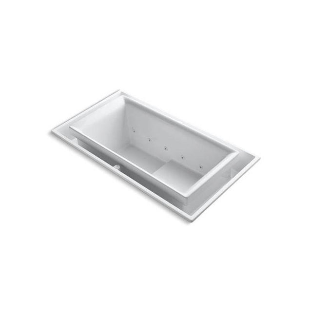 Kohler - sok 63'' x 31-1/2'' drop-in Effervescence bath with left-hand drain - White