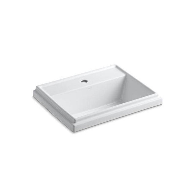 Kohler - Tresham 21-3/4'' rectangular drop-in bathroom sink - White