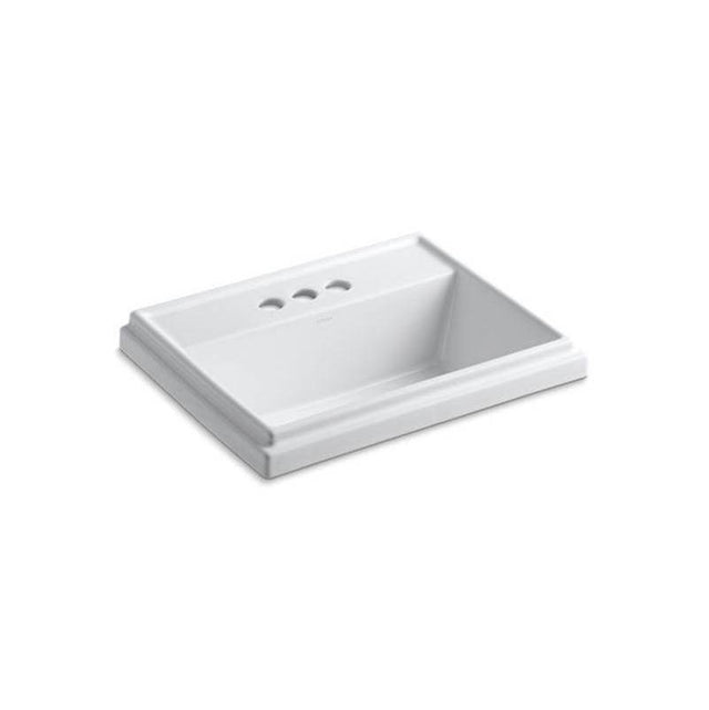 Kohler - Tresham 21-3/4'' rectangular drop-in bathroom sink - White