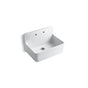 Kohler - GilfordE 30'' top-/wall-mount single-bowl farmhouse kitchen sink - White