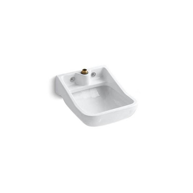 Kohler - CamertonE 25'' wall-mount blow-out service sink - White