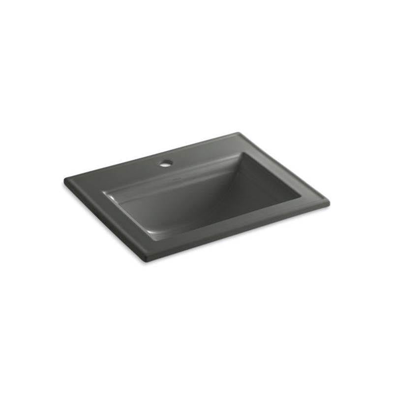 Kohler - Memoirs Stately 22-3/4'' rectangular drop-in bathroom sink - Thunder Grey