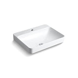 Kohler - Vox 23'' rectangular vessel bathroom sink - White