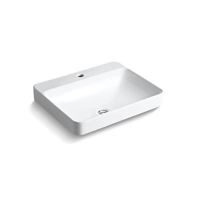 Kohler - Vox 23'' rectangular vessel bathroom sink - White