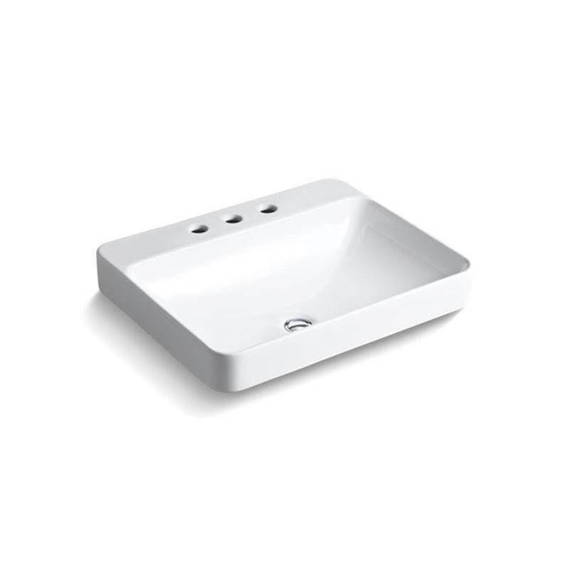 Kohler - Vox 23'' rectangular vessel bathroom sink - White