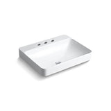 Kohler - Vox 23'' rectangular vessel bathroom sink - White