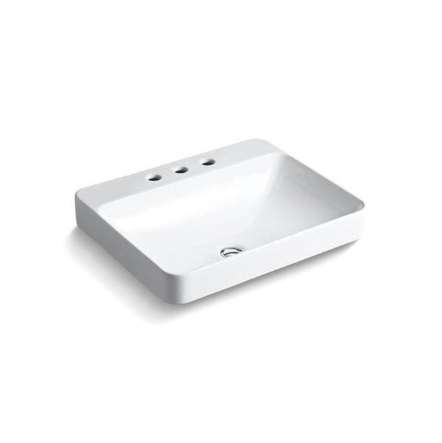 Kohler - Vox 23'' rectangular vessel bathroom sink - White