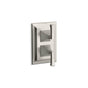 Kohler - Memoirs Stately MasterShower temperature and volume control valve trim - Vibrant Brushed Nickel