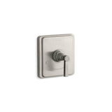 Kohler - Pinstripe MasterShower temperature control valve trim with Lever handle - Vibrant Brushed Nickel