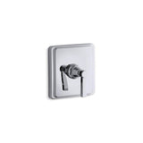 Kohler - Pinstripe MasterShower temperature control valve trim with Lever handle - Polished Chrome