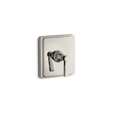 Kohler - Pinstripe MasterShower temperature control valve trim with Lever handle - Vibrant Polished Nickel