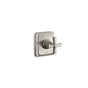 Kohler - Pinstripe Pure MasterShower volume control valve trim with cross handle - Vibrant Brushed Nickel