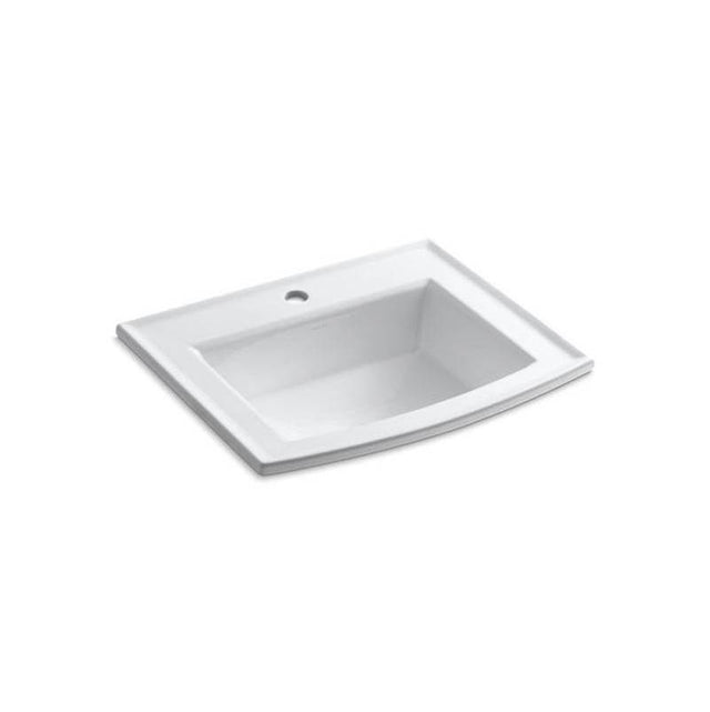 Kohler - Archer 22-3/4'' rectangular drop-in bathroom sink - White