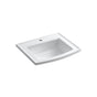 Kohler - Archer 22-3/4'' rectangular drop-in bathroom sink - White