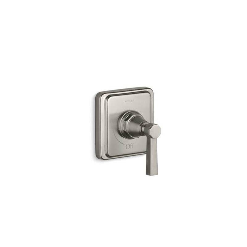 Kohler - Pinstripe Pure MasterShower volume control valve trim with lever handle - Vibrant Brushed Nickel