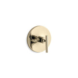 Kohler - Purist MasterShower temperature control valve trim with lever handle - Vibrant French Gold
