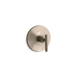 Kohler - Purist MasterShower temperature control valve trim with lever handle - Vibrant Brushed Bronze