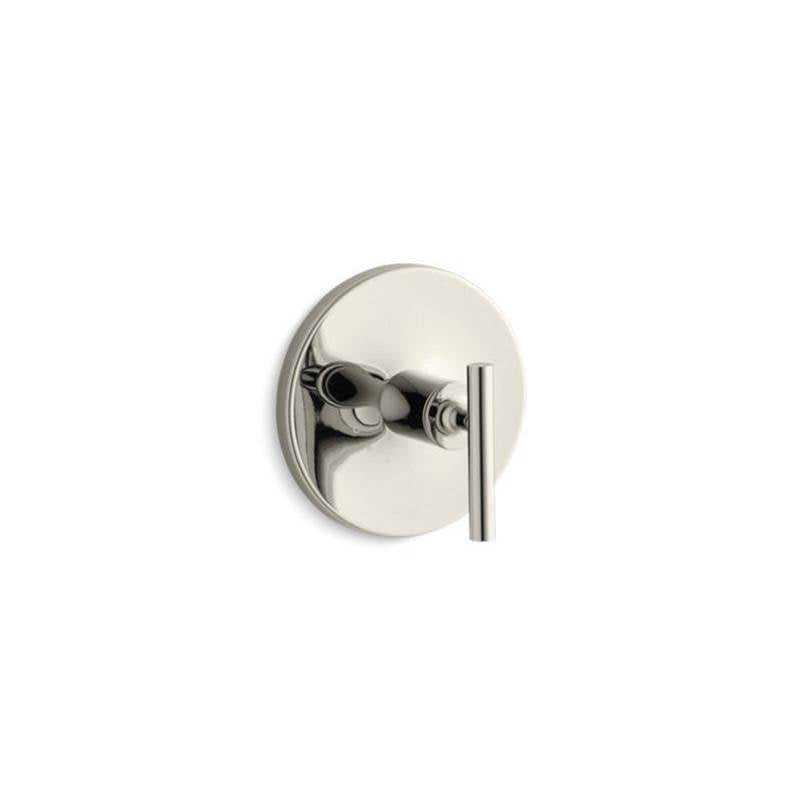 Kohler - Purist MasterShower temperature control valve trim with lever handle - Vibrant Polished Nickel