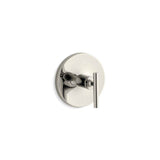 Kohler - Purist MasterShower temperature control valve trim with lever handle - Vibrant Polished Nickel