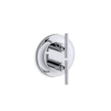 Kohler - Purist MasterShower temperature and volume control valve trim - Polished Chrome