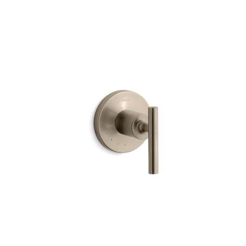 Kohler - Purist MasterShower volume control valve trim with lever handle - Vibrant Brushed Bronze