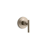 Kohler - Purist MasterShower volume control valve trim with lever handle - Vibrant Brushed Bronze