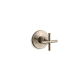 Kohler - Purist MasterShower transfer valve trim with cross handle - Vibrant Brushed Bronze