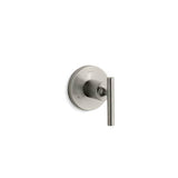 Kohler - Purist MasterShower transfer valve trim with lever handle - Vibrant Brushed Nickel