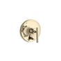 Kohler - Purist Rite-Temp valve trim with push-button diverter and lever handle - Vibrant French Gold