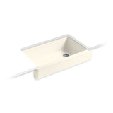 Kohler - Whitehaven 35-1/2'' undermount single-bowl farmhouse kitchen sink - Biscuit