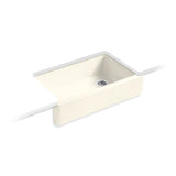 Kohler - Whitehaven 35-3/4'' undermount single-bowl farmhouse kitchen sink - Biscuit