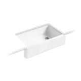 Kohler - Whitehaven 35-3/4'' undermount single-bowl farmhouse kitchen sink - Sea Salt