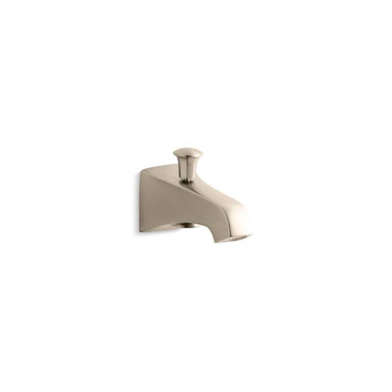 Kohler - Memoirs Stately Wall-mount bath spout with diverter - Vibrant Brushed Bronze
