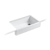 Kohler - Whitehaven 35-1/2'' undermount single-bowl farmhouse kitchen sink - White