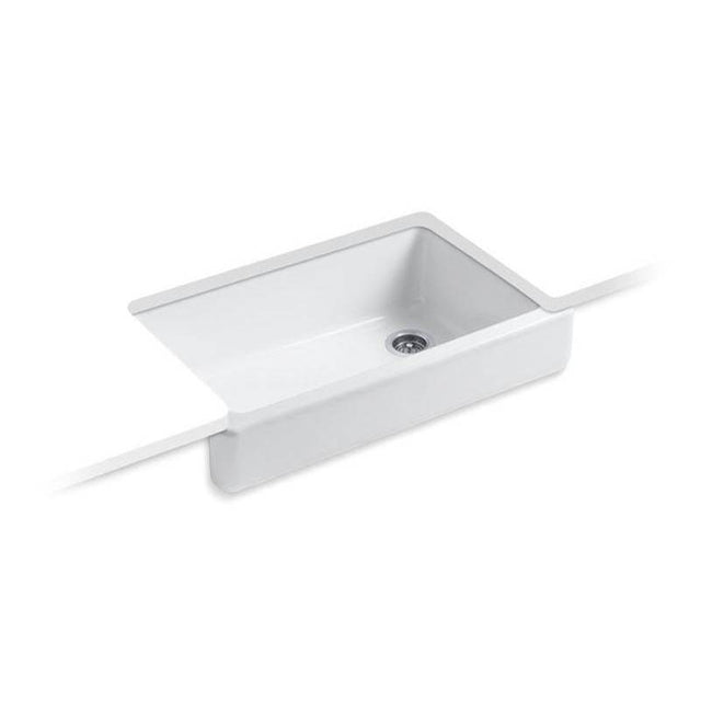 Kohler - Whitehaven 35-1/2'' undermount single-bowl farmhouse kitchen sink - White