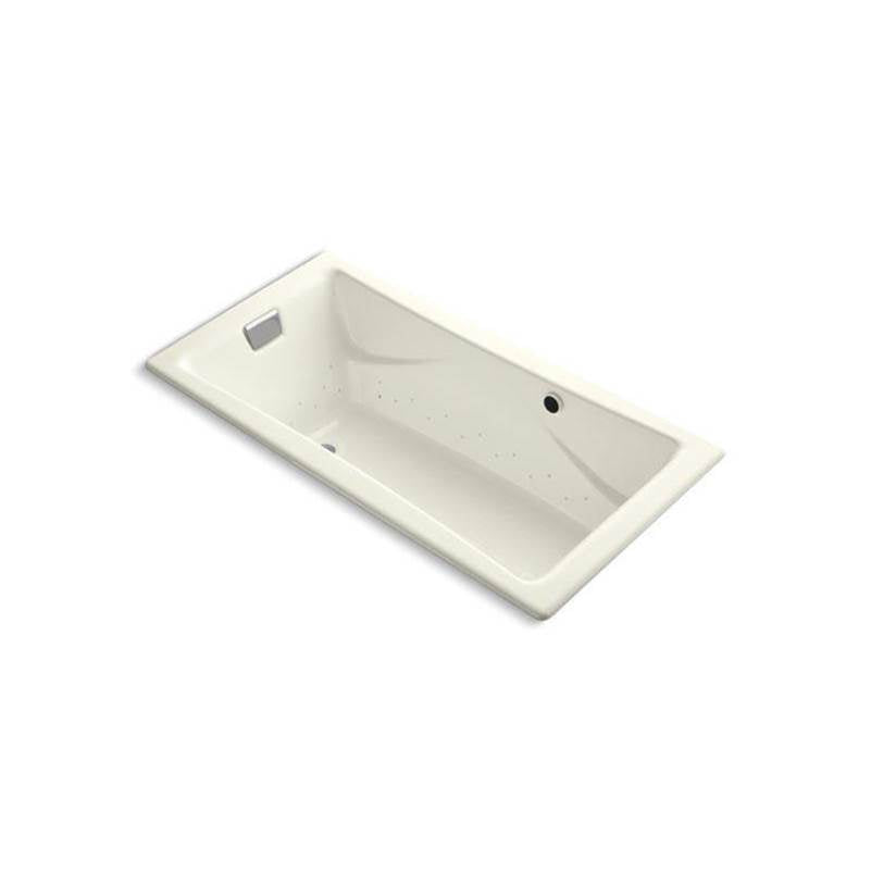 Kohler - Tea-for-Two 71-3/4'' x 36'' drop-in Heated BubbleMassageE air bath - Biscuit